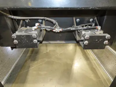 42"W x 48-50"L Pallet Feeder Dispenser for Robot Palletizer Conveyor 90"H