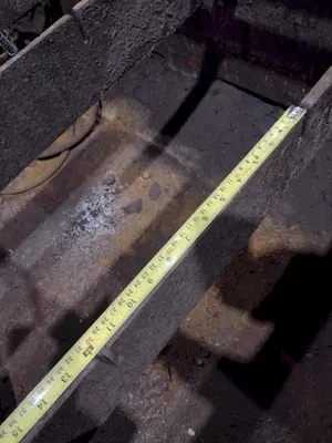 8' X 15' WATERJET TANK / PLASMA CUTTING TABLE: STOCK #23334