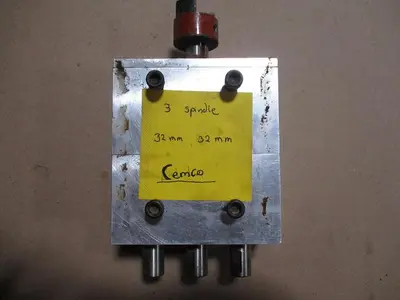CEMCO 3-SPINDLE FIXED CENTER BORING HEAD