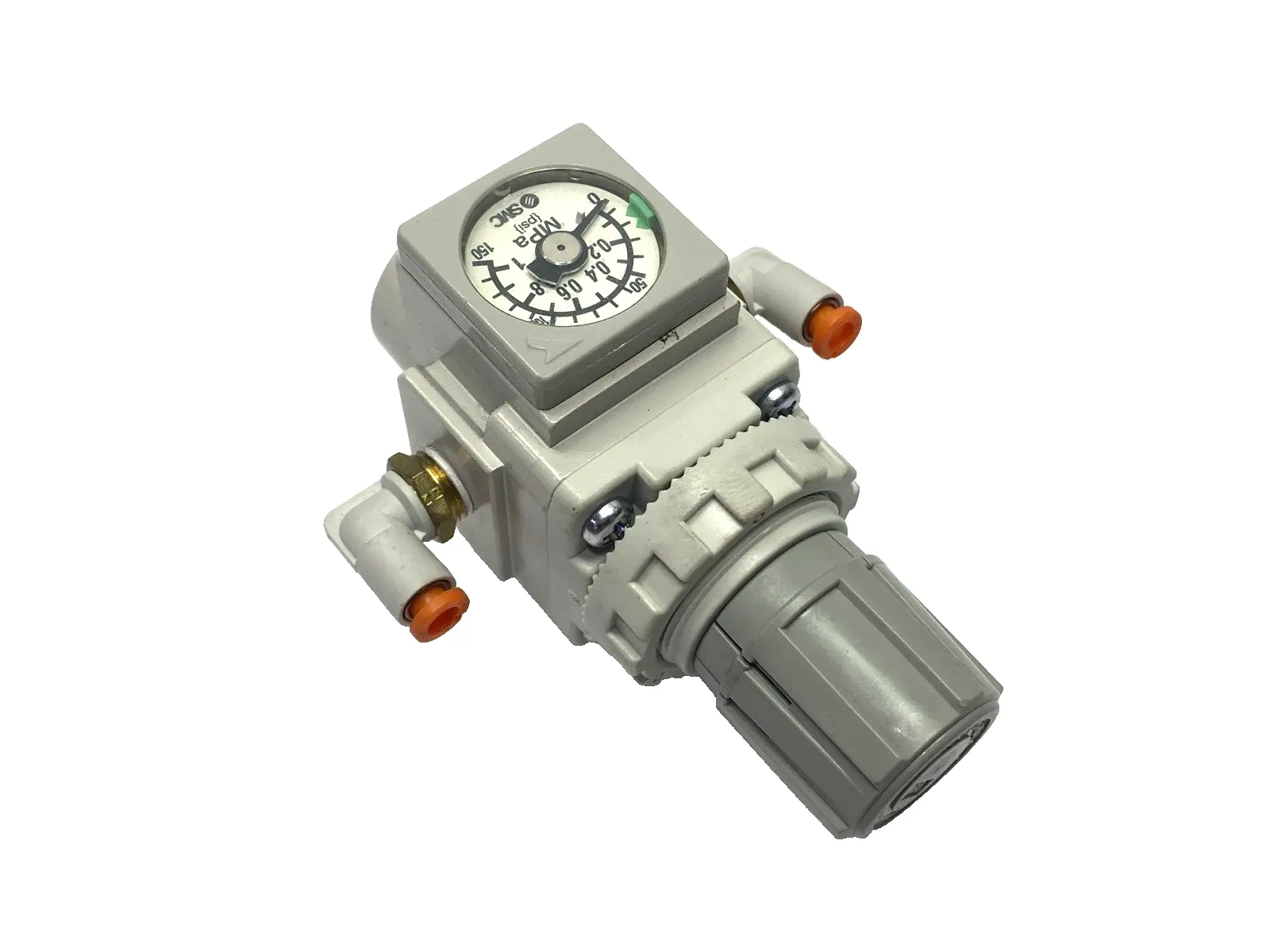 Used SMC Pneumatic Regulator 1/8" NPT Ports Air Pressure Regulators Michigan US | Maverick Industrial Sales #1395617