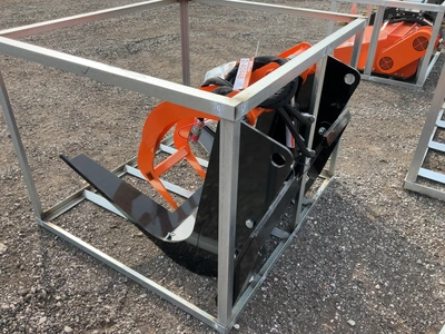 Used WOLVERINE TG42 RAW WOOD GRABBING SKID STEER ATTACHMENT Log Grapples Michigan US | Miedema Asset Management Group #1768763