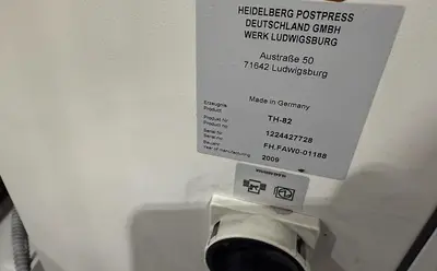 2009 Heidelberg Stahl TH82 4/4/4 Paper Folder