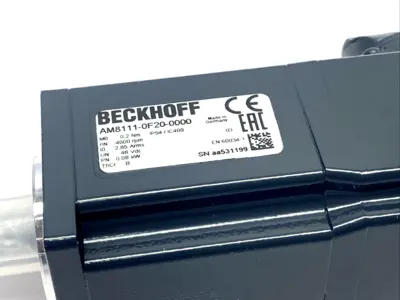 New | in-Stock Beckhoff AM8111-0F20-0000 Servo Motors Michigan US | Maverick Industrial Sales #1459752