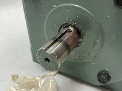 USED HYTROL RIGHT ANGLE SLIP-ON GEAR REDUCER 30:1 RATIO
