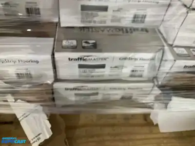 Pallet of Mixed Traffic Master Grip Strip Flooring