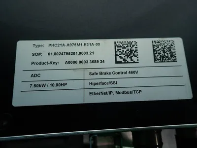 NEW SEW SERVODRIVE PHC21AA075M1E31A00