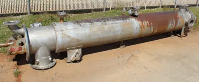 1982 Bepex SJS16-10 Dryer Rotary Vacuum Cylindrical See Also DR660 | Perry Equipment (2)
