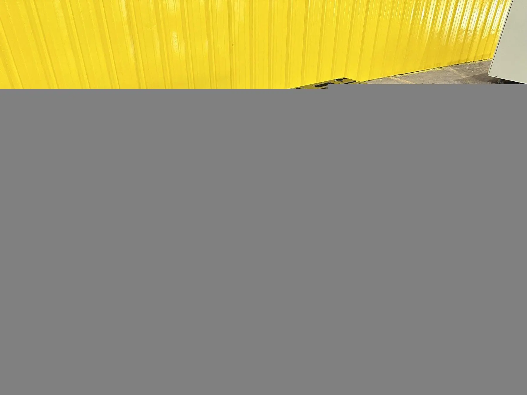 48" X 92" X 12" T-SLOTTED LAYOUT RISER TABLE / FLOOR PLATE: STOCK #19723