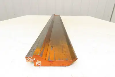 Press Brake Gooseneck Punch Die 42-3/8" Long 90° V 1/4" Finger 3-3/4" H