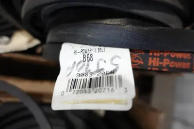 3 PALLETS OF ASSORTED V-BELTS