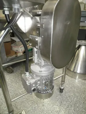 2 Cubic foot Stainless steel Double Ribbon Blender – Unused 1HP Motor & Gearbox 120v, Full Rebuilt Electronics.