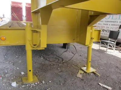 Used A PLUS 40 TON REAR LOADING LOWBOY TRAILER Lowboy Trailers Florida US | USA Transequipment #1542558