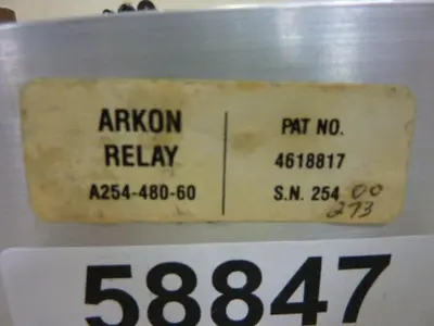 USED ARKON A254-480-60