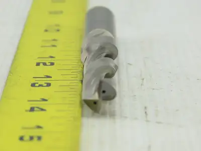 10mm 2 Flute Spiral Carbide Coolant Thru End Mill 1/2" Shank