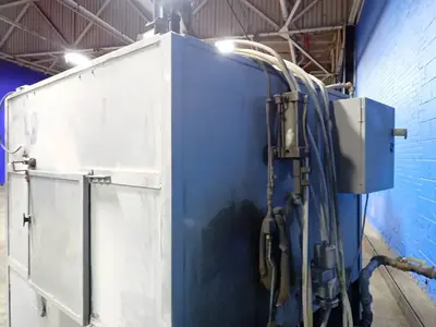 65" X 65" X 24" Blast Cabinet
