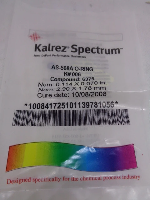 Used KALREZ SPECTRUM AS-568A Semiconductor Parts | BG Industrial Surplus #471686