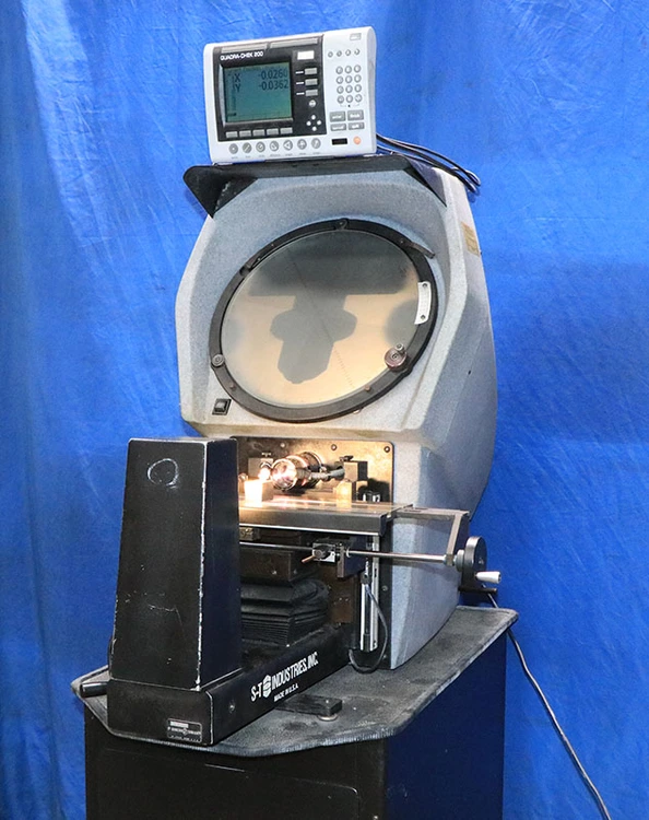 Used 2003 Scherr-Tumico 20-2500, 2003, QC200 DRO w/PROG. GEO. FUNCT., 10X Comparators New Jersey US | Machinery Values #779765
