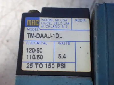 USED MAC VALVES 82AACCPATMDAAP1DL