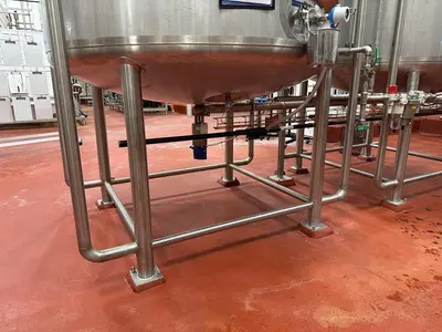 2022 JBT A&B Process Systems Stainless Steel Jacketed Tank with Mixer — MAWP 14.9 PSI @ 200°F — S/N 2106760303B