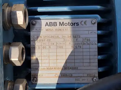 NEW ABB MOTORS M2BA160M6V1