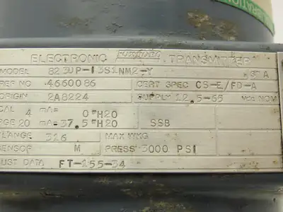 Foxboro 823DP-I3S1NM2-Y Electronic Pressure Transmitter 12.5-65VDC 3000PSI