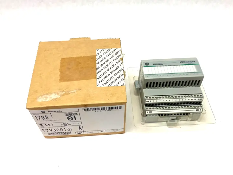 Used ALLEN-BRADLEY SERIES A FLEX INTEGRA 16 SINK INPUT MODULE PLC Input & Output | Maverick Industrial Sales #1103128