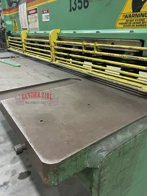 Used 1991 ACCURSHEAR 61356 Power Squaring Shears (Gauge) Michigan US | Vander Ziel Machinery Sales #480519