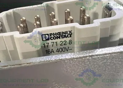 USED PHOENIX CONNECT 1771228  MALE TO FEMALE 10-PIN NETWORK COM CABLE 18 FT CABLE
