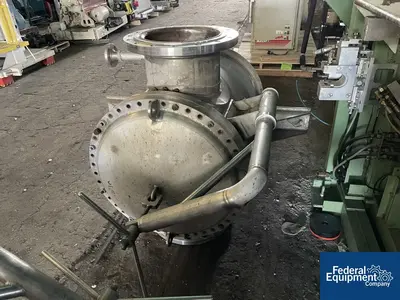 USED Buss ChemTech 430 Sq Ft Buss SMS Thin Film Evaporator, 316L S/S, 32/176#