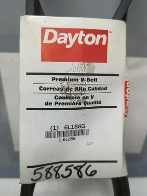 New | in-Stock DAYTON 6L186G Belts | Surplus Asset Holdings #1227405