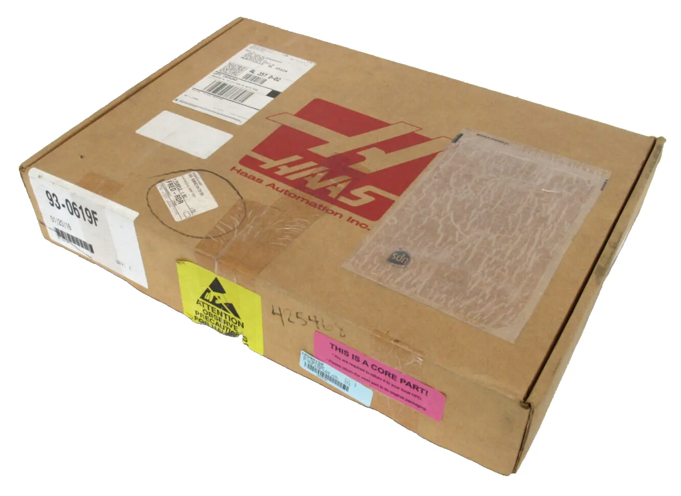 NEW HAAS 93-0619F CONTROL BOARD 930619F
