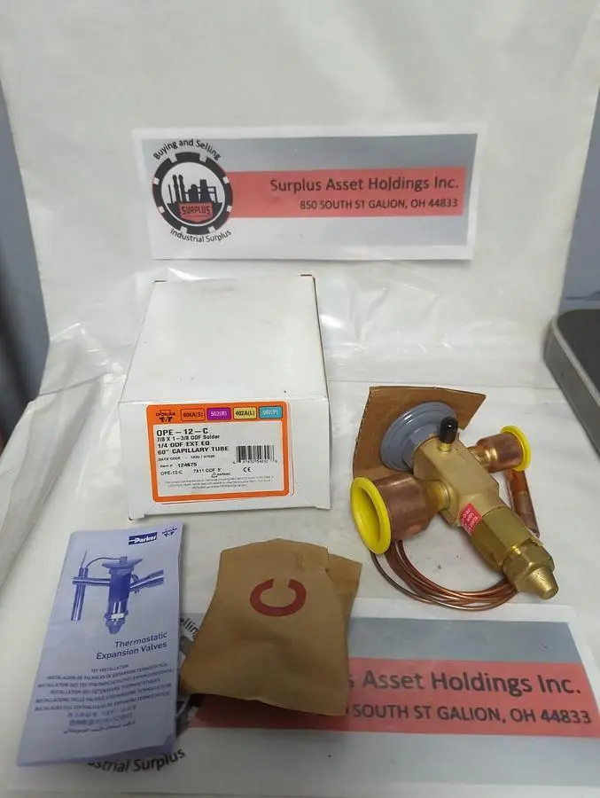 New | in-Stock SPORLAN OPE-12-C HVAC Parts and Equipment Ohio US | Surplus Asset Holdings #1425626