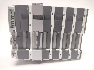 CX1010-0121, CX1100-0002, CX1010-N031, CX1000-N001 | Beckhoff CX1010-0121 CPU Module with CX1100-0002 Power Supply - For parts or not working