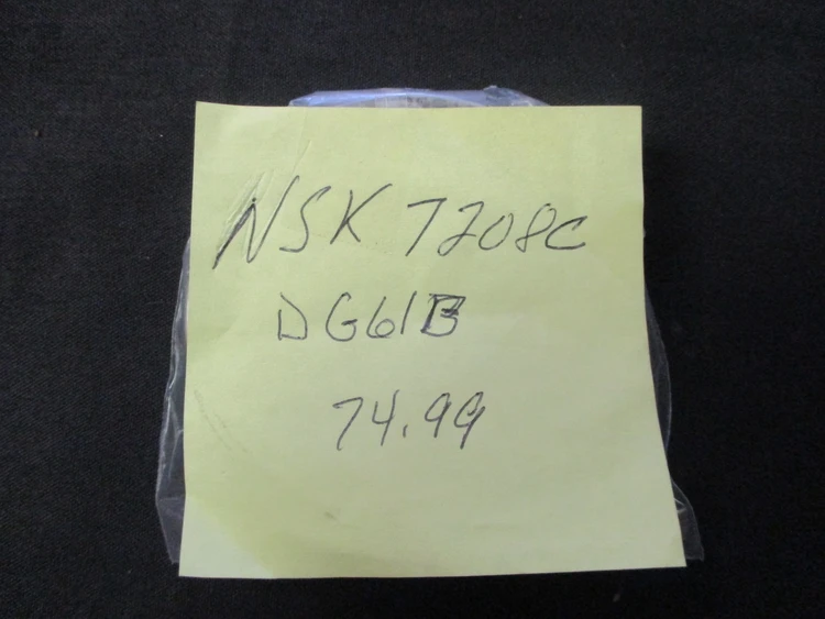 Used NSK 7208C (DG61B) Bearings Arizona US | ASSET CONVERSION SPECIALISTS, INC. #311525