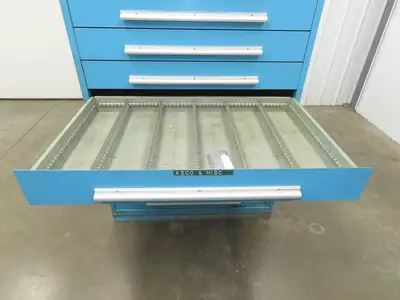 Nu-Era Modular Tool Storage Cabinet 9 Drawer 45x28x61" Vidmar Stanley Lista