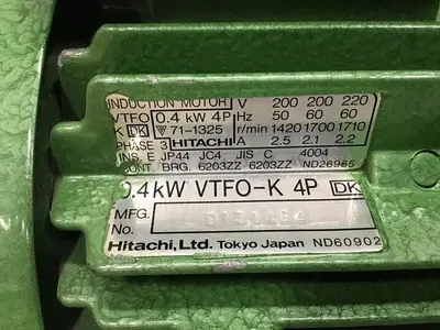 USED HITACHI VTFO-K 4P