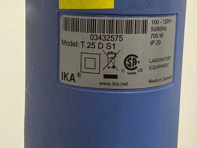 Used IKA T 25 D S1 Homogenizers Missouri US | BioLabTek #1354982
