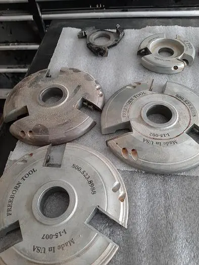 Shaper Cutter Heads, 1 1/4" Bore, Various Large Lot