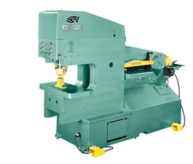 New Piranha PII 140 Dual Operator Hyraulic Ironworker