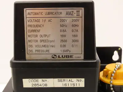 Used LUBE CORP _UNKNOWN_ Hydraulic Pumps Indiana US | Arrow Industrial #1408475