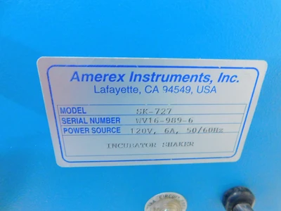 Used AMEREX _UNKNOWN_ Shakers Texas US | OCO Industrial #1728970