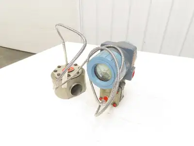 Foxboro D0135SS Pressure Transmitter With 2.5" AMETEK Type RM Head
