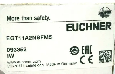 NEW EUCHNER EGT11A2NSFM5 LIMIT SWITCH