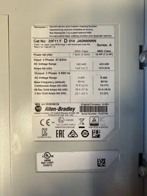 USED Allen-Bradley Allen-Bradley