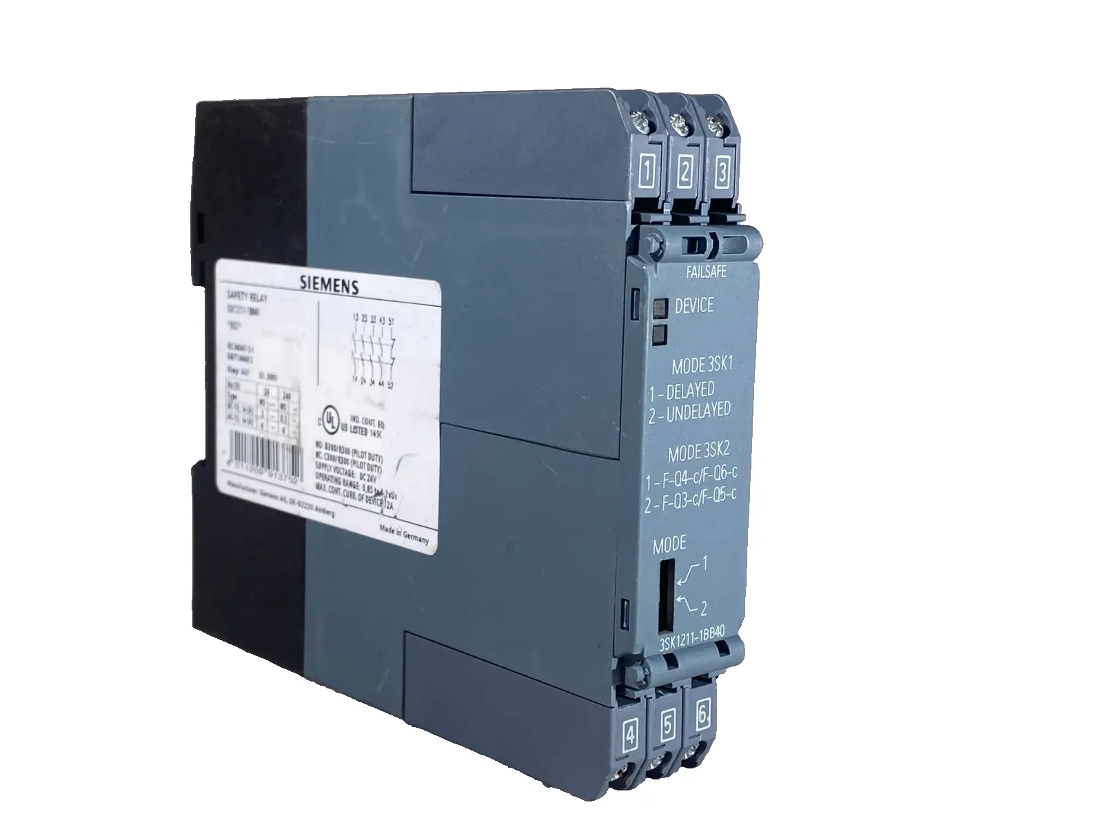 Used Siemens 3SK1211-1BB40 Relays & Switches California US | Heavy Wall Consulting #1310627
