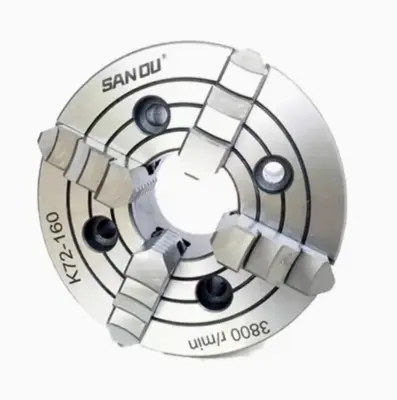 San Ou 160mm 4-Jaw Independent Lathe Chuck K72-160 (LOC393B)
