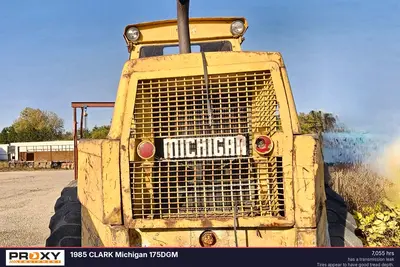 Used 1985 CLARK MICHIGAN 175DGM Wheel Loaders Wisconsin US | Proxy Equipment #1378005
