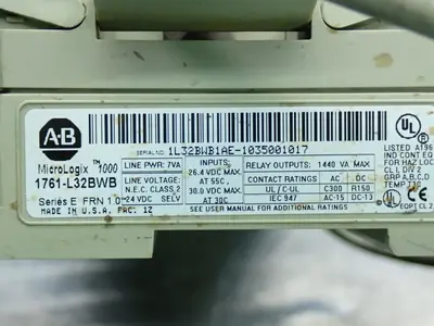 USED ALLEN BRADLEY 1761L32BWB