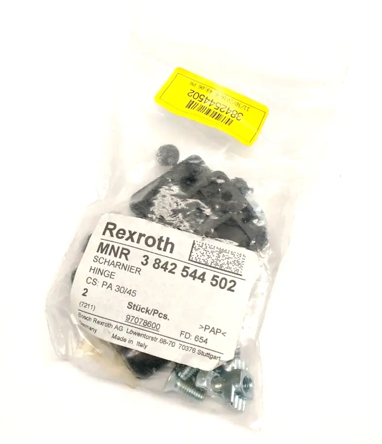 New | in-Stock Bosch Rexroth 3842544502 Misc Fasteners Michigan US | Maverick Industrial Sales #1475386