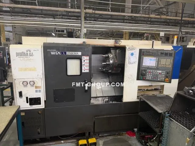 Used 2013 HYUNDAI WIA 210 LMA CNC Lathes | F.M.T. Group s.r.o. #1252893